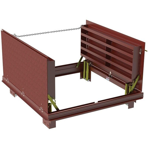60 x 60 Steel H20 Loading Double Leaf Drainage Floor Door Best Access Doors Canada
